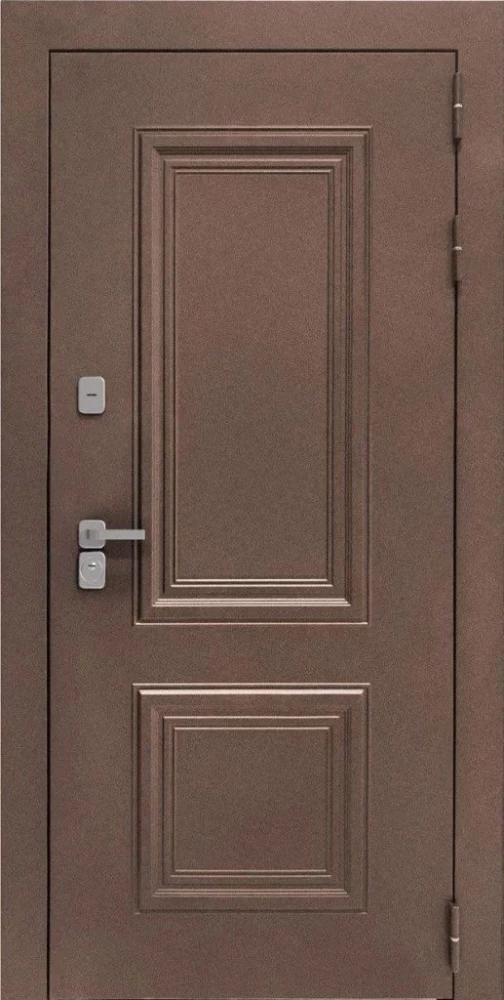 Входная дверь ДвериПРО Д-68 ФЛ-291 (Line, 10мм, белый софт) DPRO196509 внешняя сторона