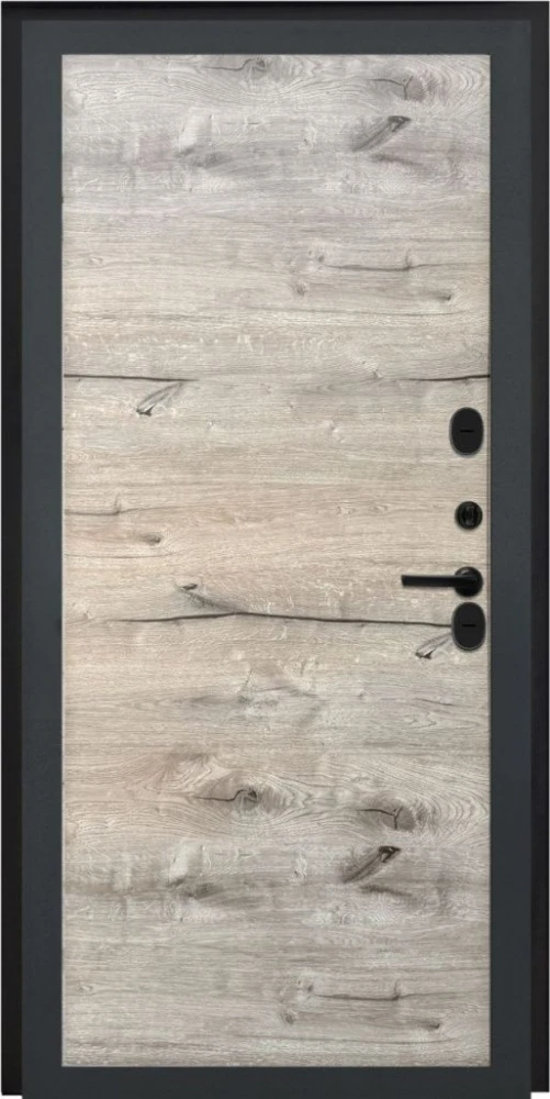 Входная дверь ДвериПРО L-45 Без фрезеровки Дуб пацифик горизонт DPRO198228 внутренняя сторона