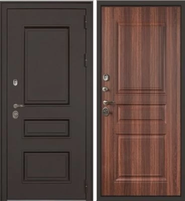 Дверь Аляска Терморазрыв 3К Статус Коньяк