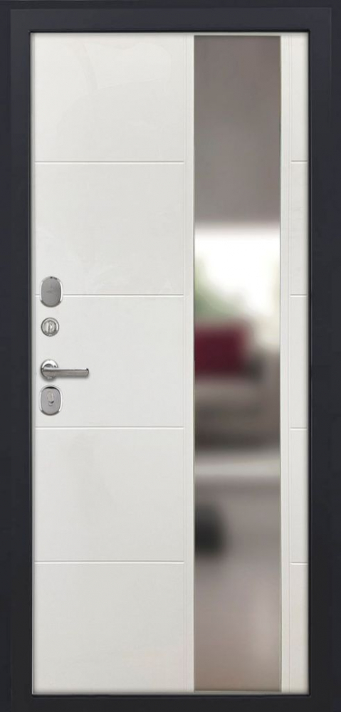 Входная дверь ДвериПРО Д-68 ФЛЗ-649 капучино (зеркало) DPRO200366 внутренняя сторона